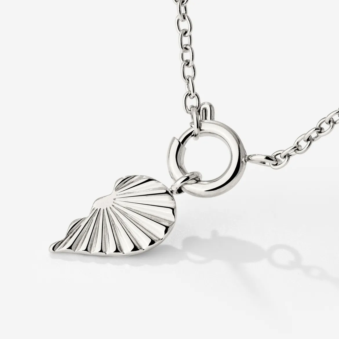 Twin Flame Right Classic Chain Necklace Set Silber