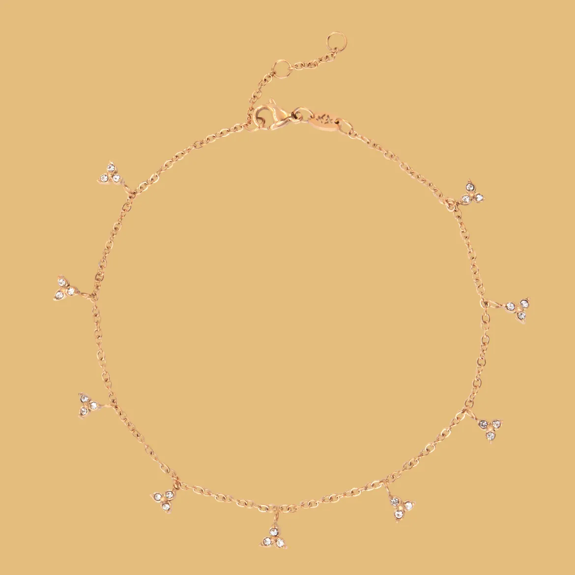 Twinkle Anklet Roségold