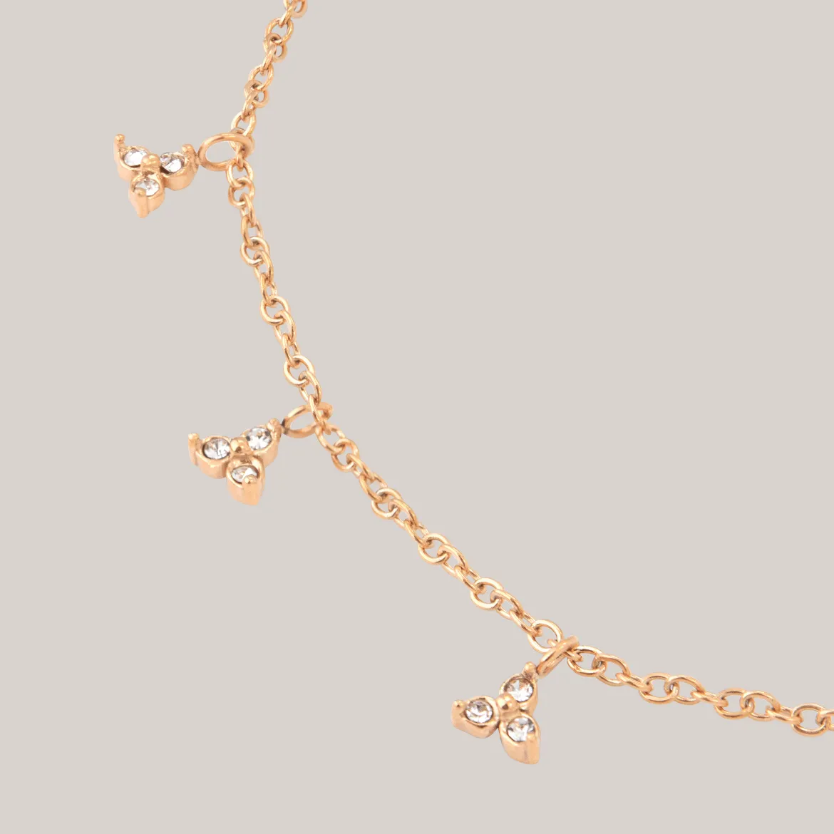 Twinkle Anklet Roségold