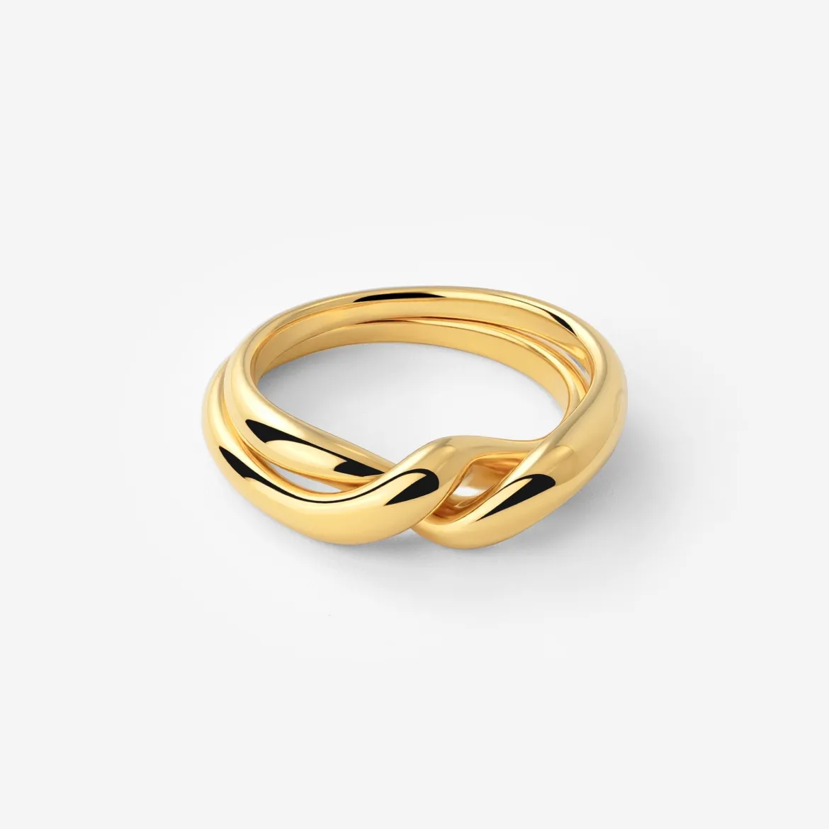 Twinsies Ring Gold