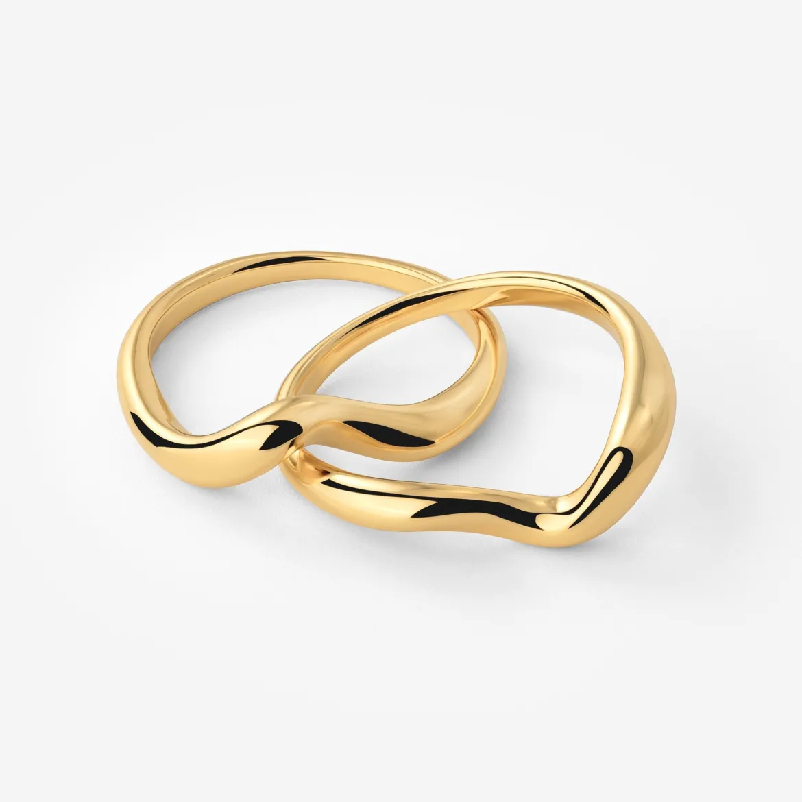 Twinsies Ring Gold