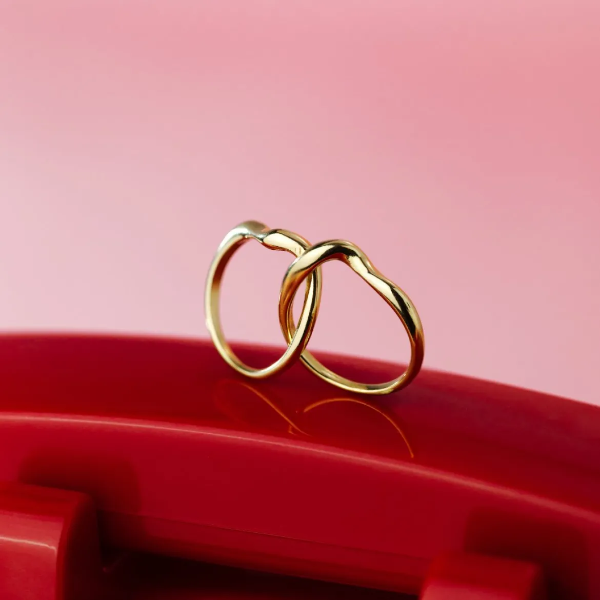 Twinsies Ring Roségold