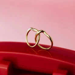 Twinsies Ring Silber