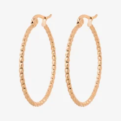 Twisted Hoops Extra Large (alt) - Gold