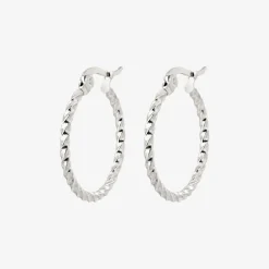 Twisted Hoops Large (alt) - Gold