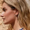 Twisted Hoops Large Silber