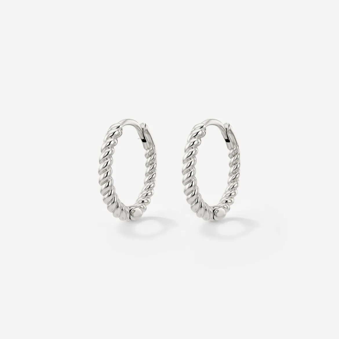 Twisted Hoops Small - Gold