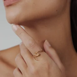 Vipers Ring Roségold