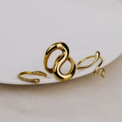 Vipers Ring Silber