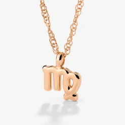 Virgo Bubble Necklace Roségold