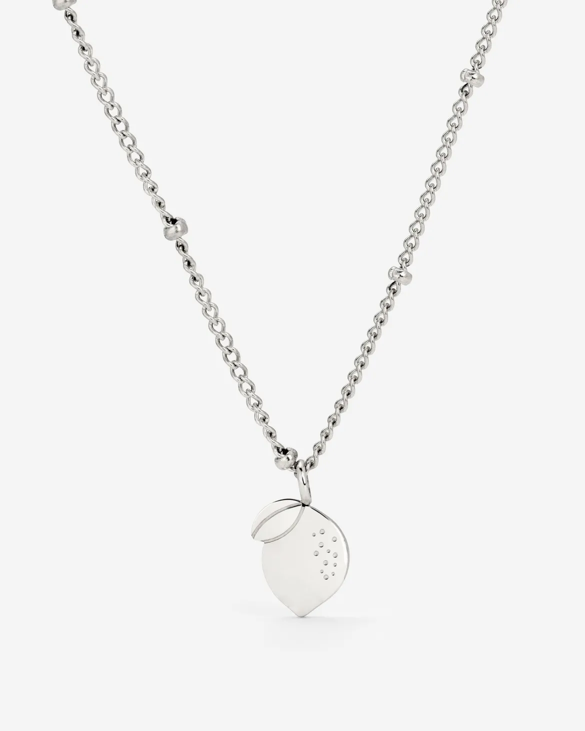 When Life gives you Lemons Necklace Silber