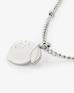 When Life gives you Lemons Necklace Silber