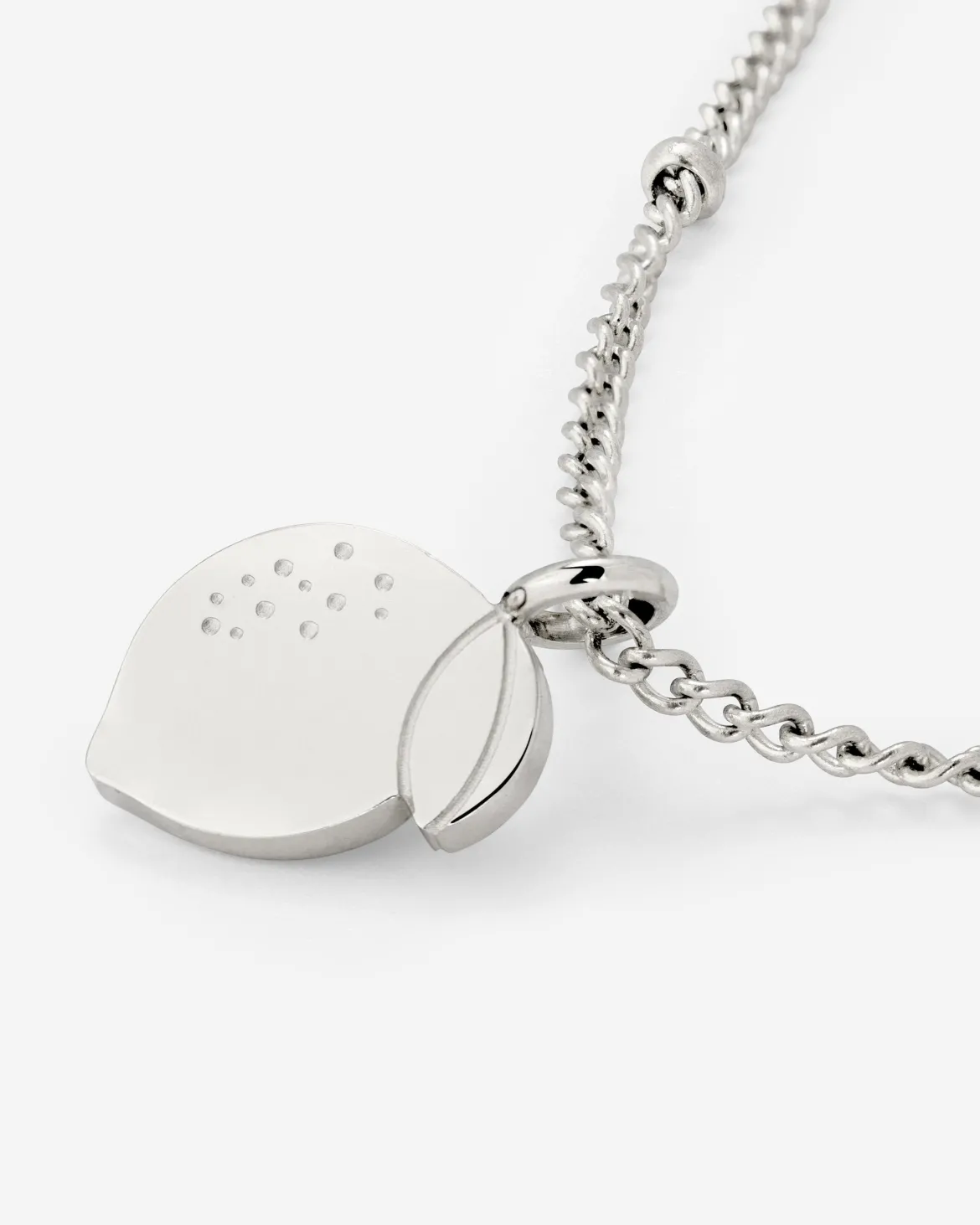 When Life gives you Lemons Necklace Silber
