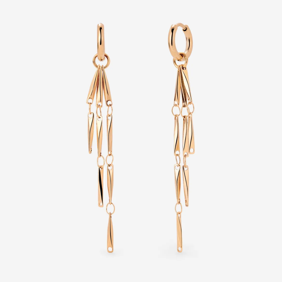 Wind Chime Hoop Set Baby Roségold