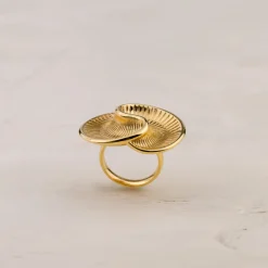 Winding Spiral Ring Roségold
