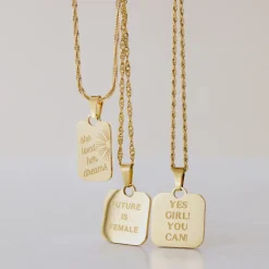 Yes girl! You can! Necklace Roségold