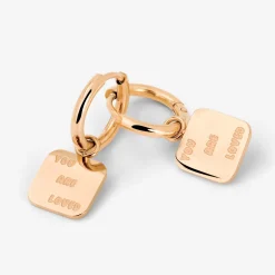 You are loved Hoop Set Small Roségold