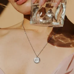 Zodiac Necklace – Aquarius / Wassermann Silber
