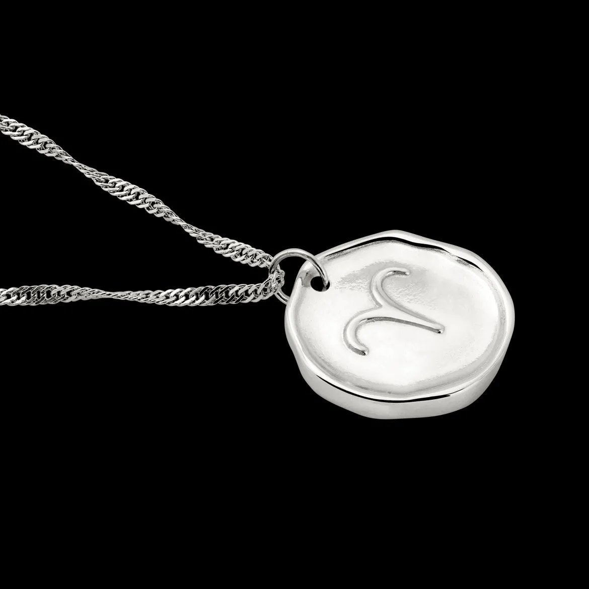 Zodiac Necklace – Aries / Widder Silber