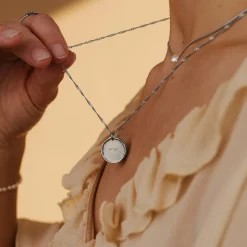 Zodiac Necklace – Aries / Widder Silber