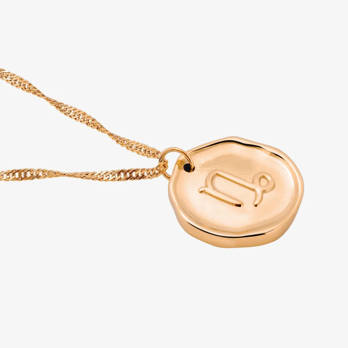 Zodiac Necklace – Capricorn / Steinbock Roségold