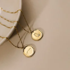 Zodiac Necklace – Capricorn / Steinbock Roségold