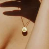 Zodiac Necklace – Capricorn / Steinbock Gold