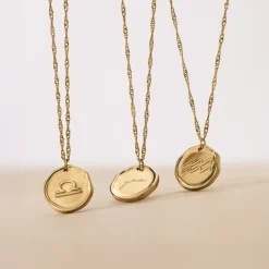 Zodiac Necklace – Gemini / Zwilling Roségold