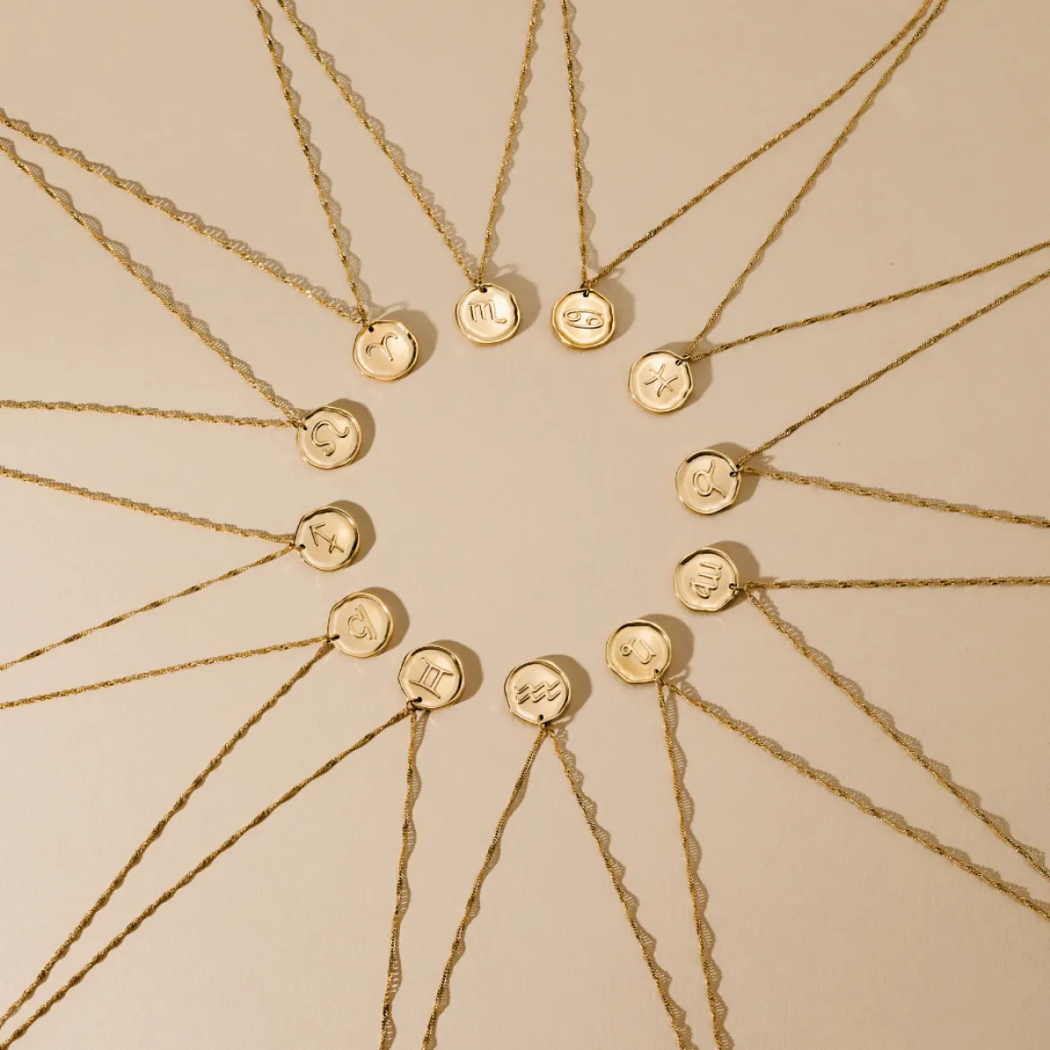Zodiac Necklace – Gemini / Zwilling Silber