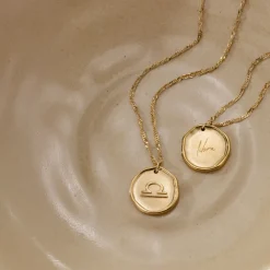 Zodiac Necklace – Libra / Waage Roségold