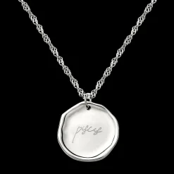 Zodiac Necklace – Pisces / Fische Silber