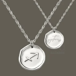 Zodiac Necklace – Sagittarius / Schütze Silber