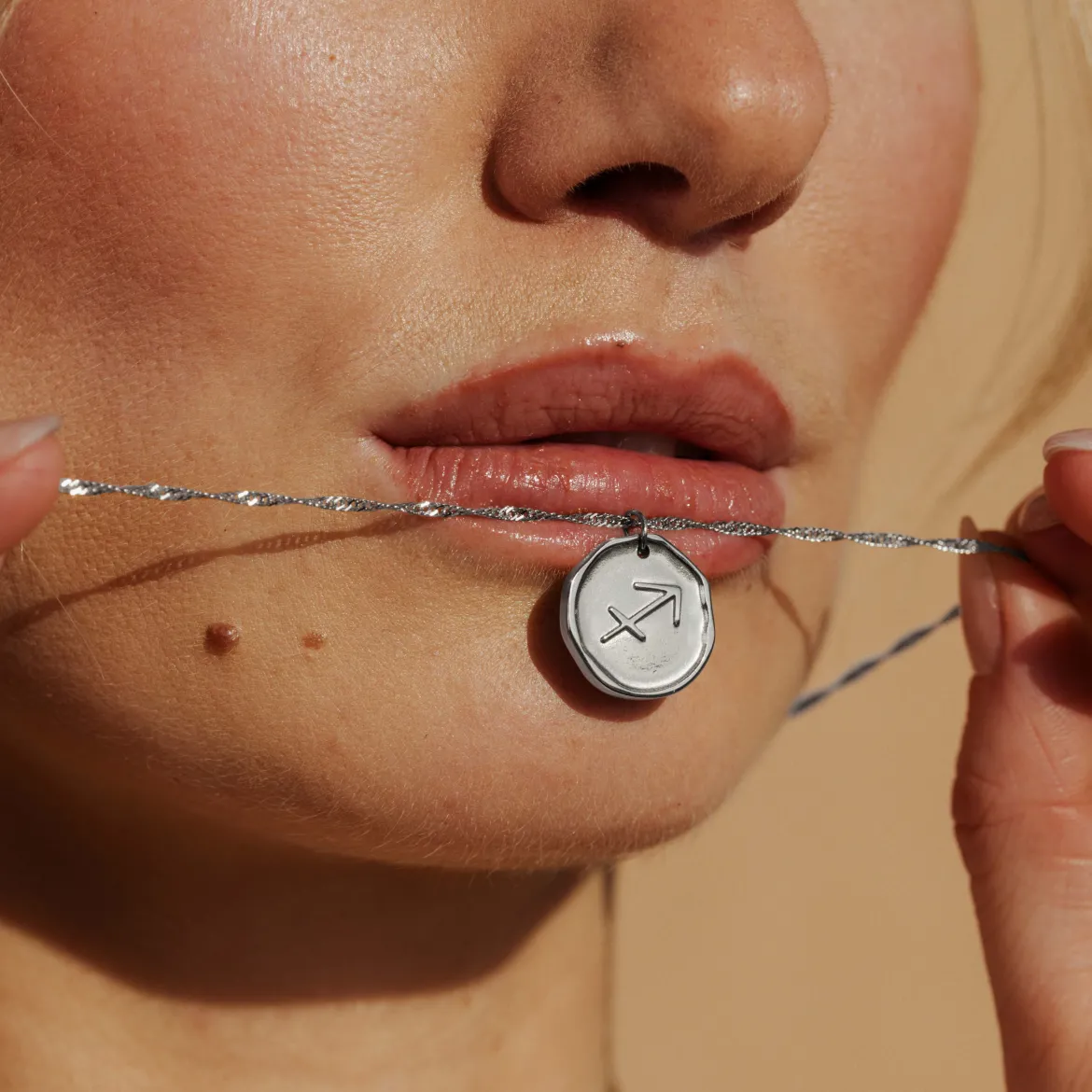Zodiac Necklace – Sagittarius / Schütze Silber