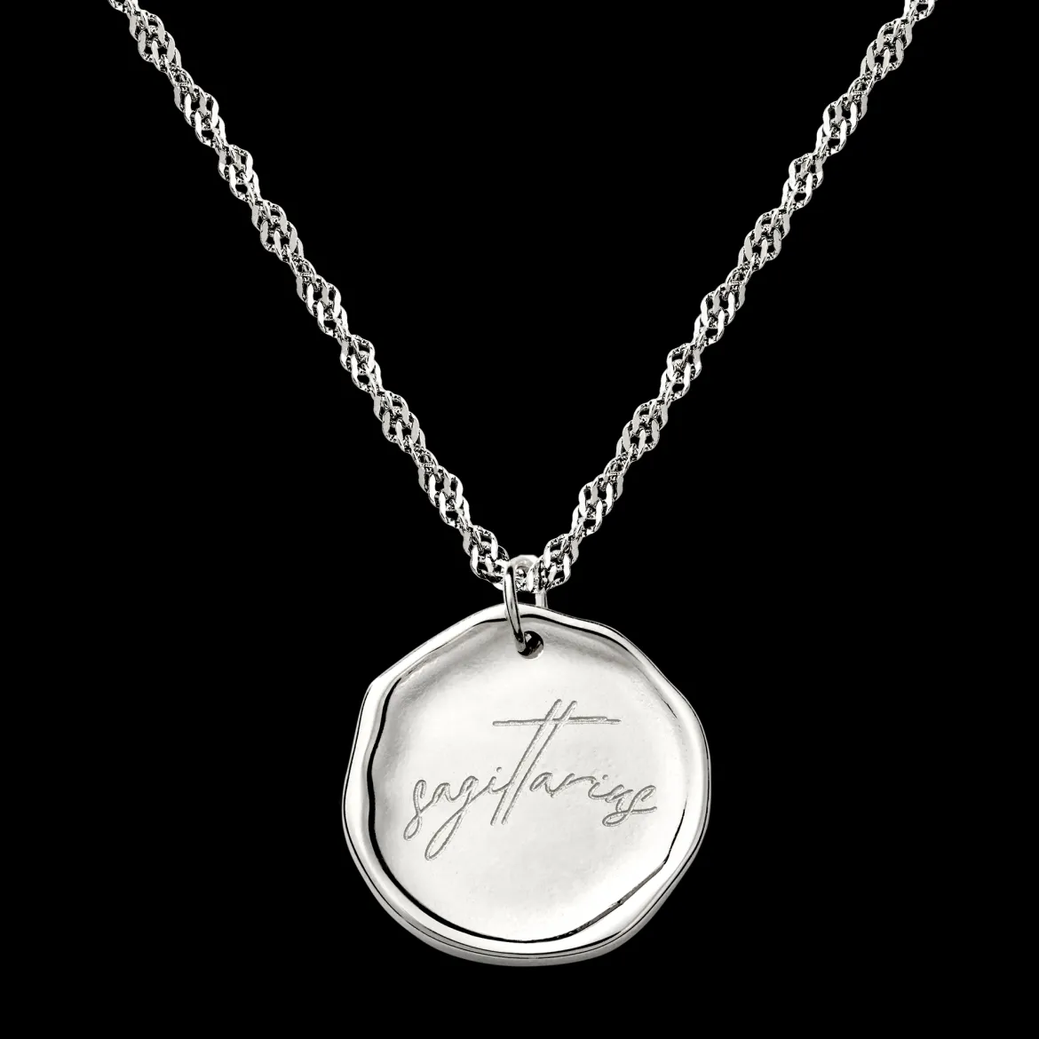 Zodiac Necklace – Sagittarius / Schütze Silber
