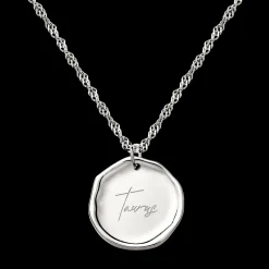 Zodiac Necklace – Taurus / Stier Silber