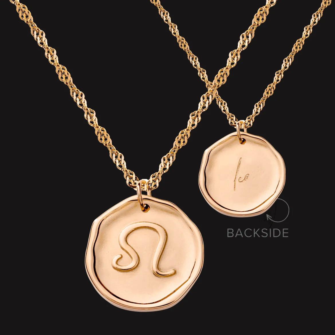 Zodiac Necklace Roségold - Steinbock